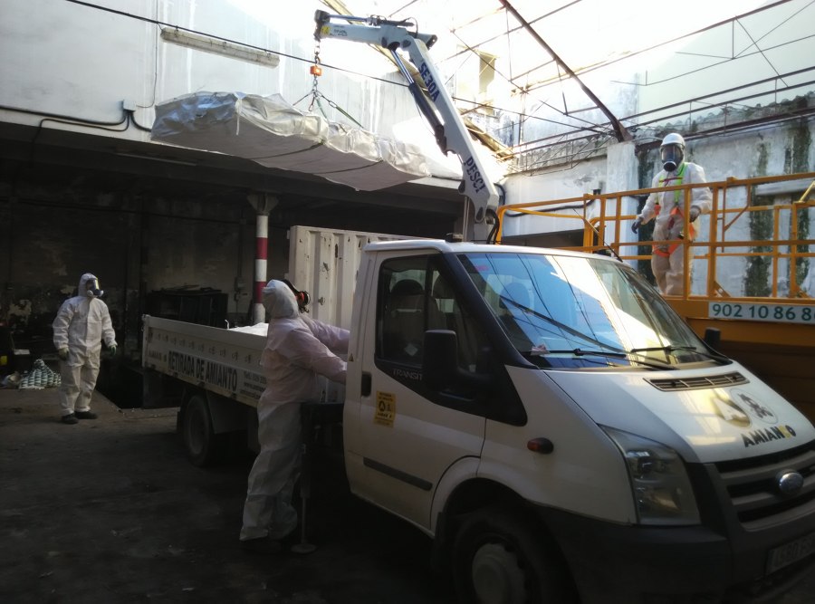 Desmontado de cubierta