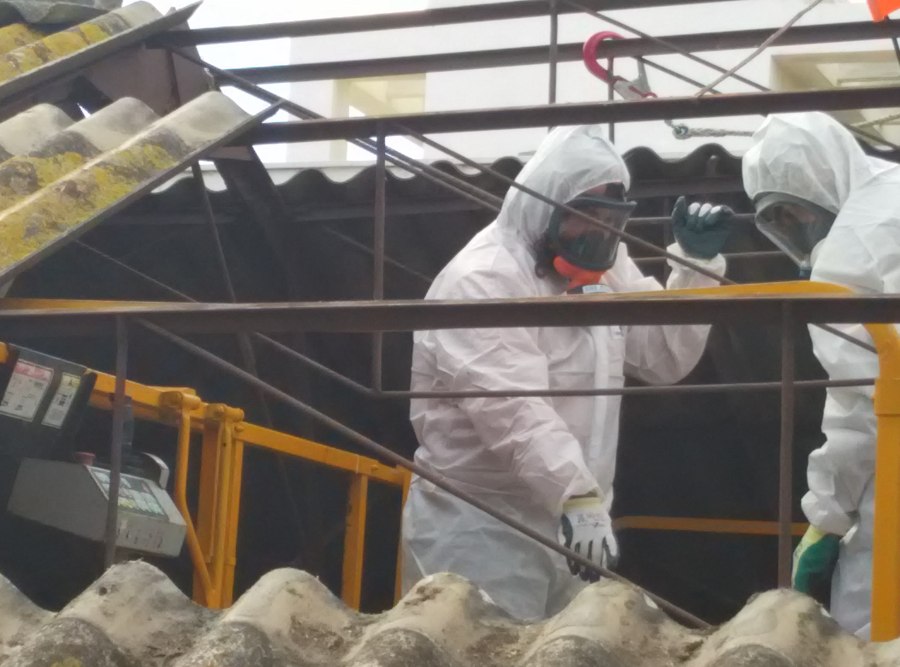 Desmontado de cubierta