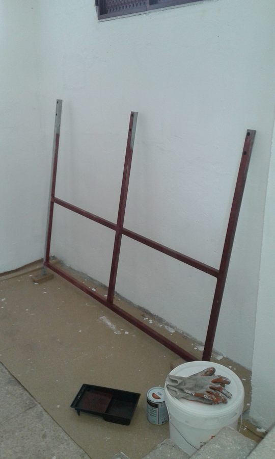 Desmontaje de Barandilla y pintado