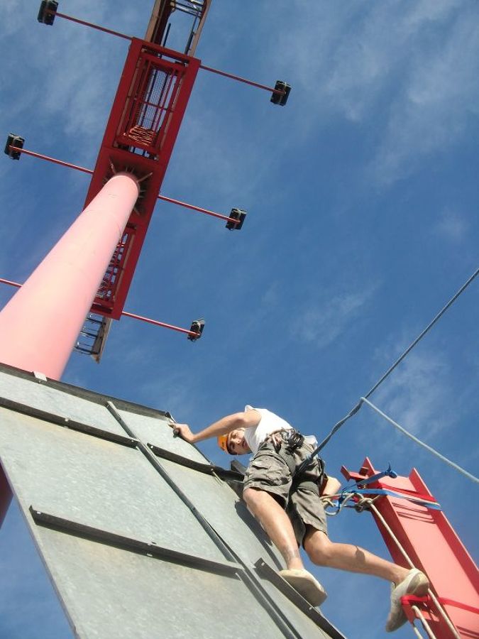 Desmontaje estructuras metálicas en altura