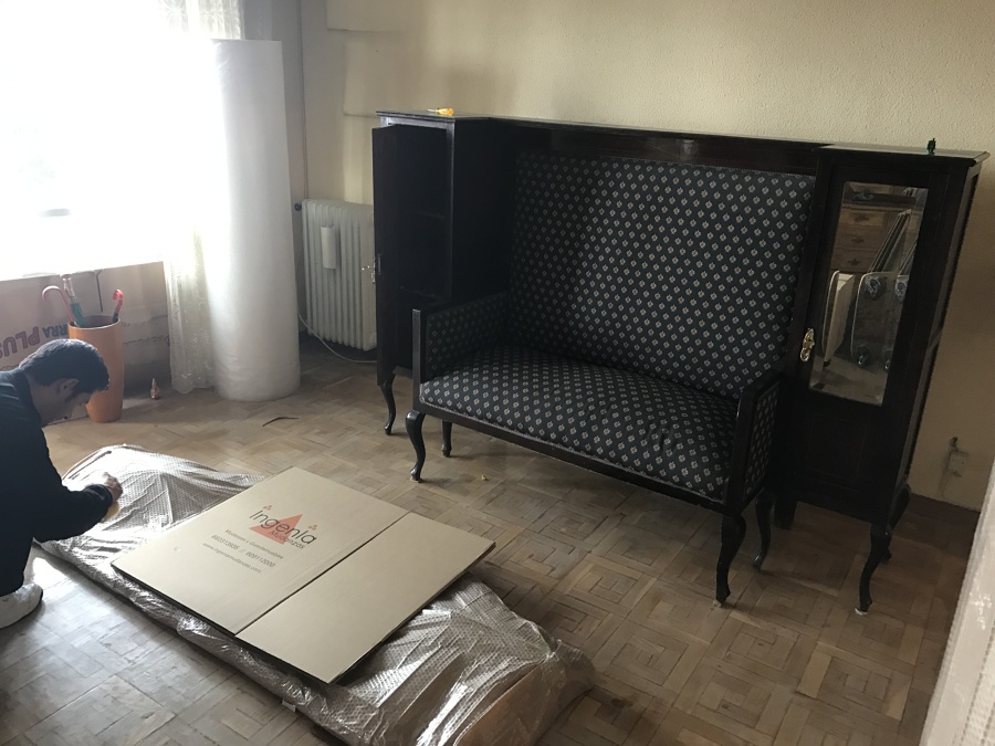 Desmontaje y Embalaje de Mueble-Sofa