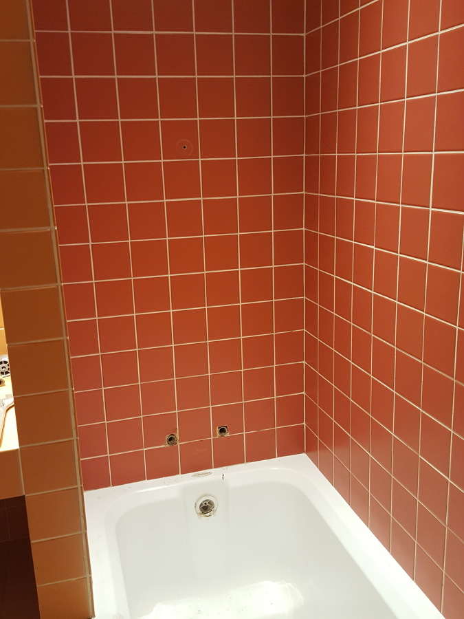 Desmontando griferia y desagues.