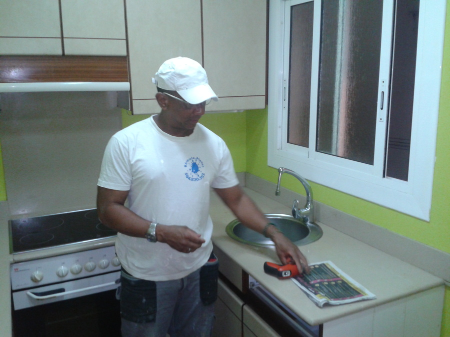 Desmontando para reformar cocina