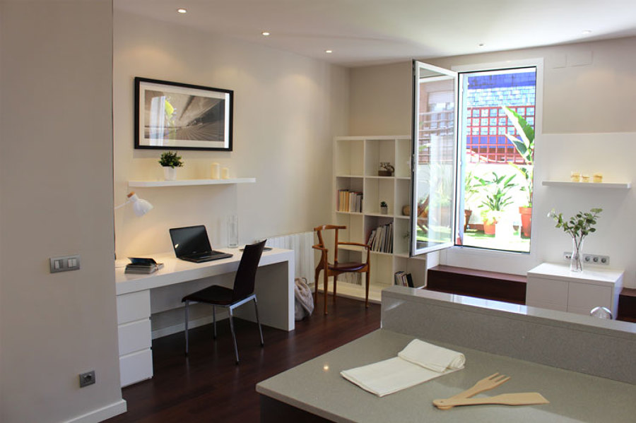 Despacho con mobiliario a medida