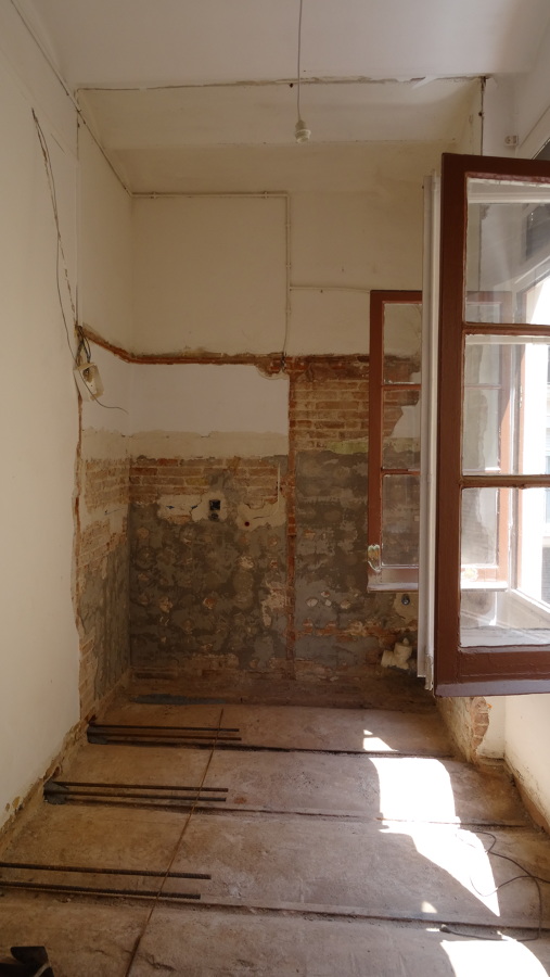 Detall reforç estructural forjat