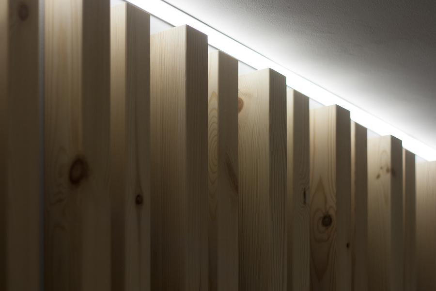 detalle listones de madera