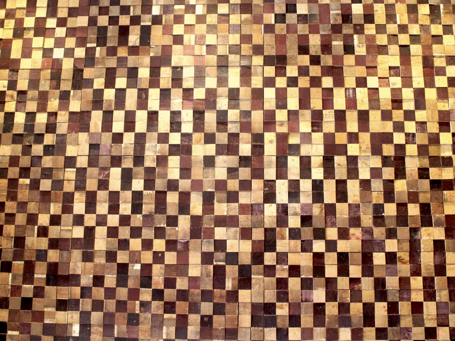 Detalle 2 Revestimientos en maderas naturales by COS