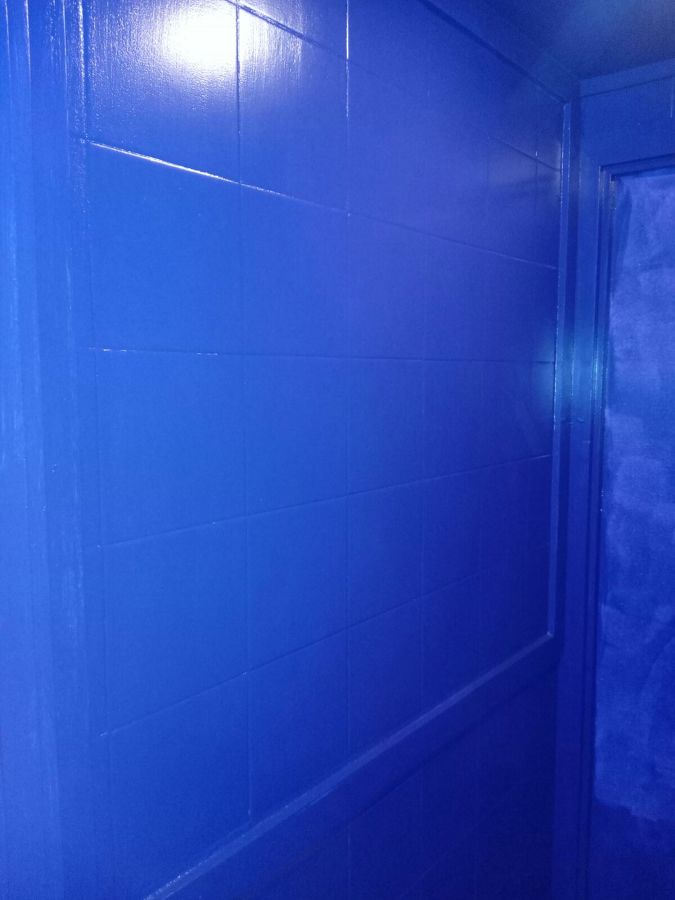 Detalle acabado pared