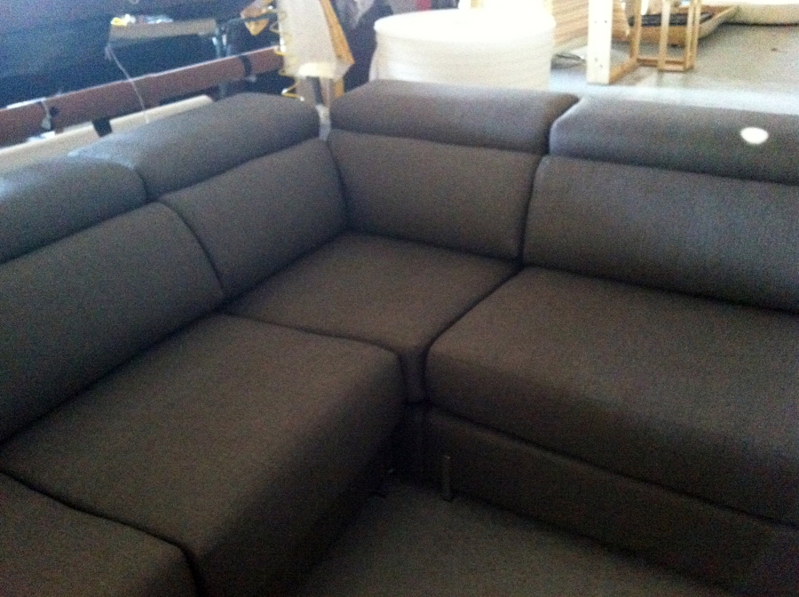 Detalle acabado Rinconera cuadrada