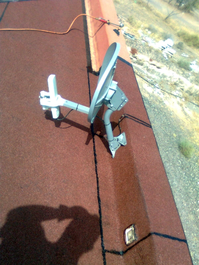 Detalle antena, fin.