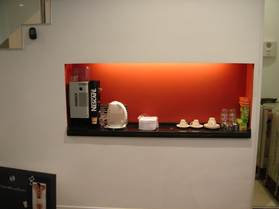 Detalle bajo escalera.