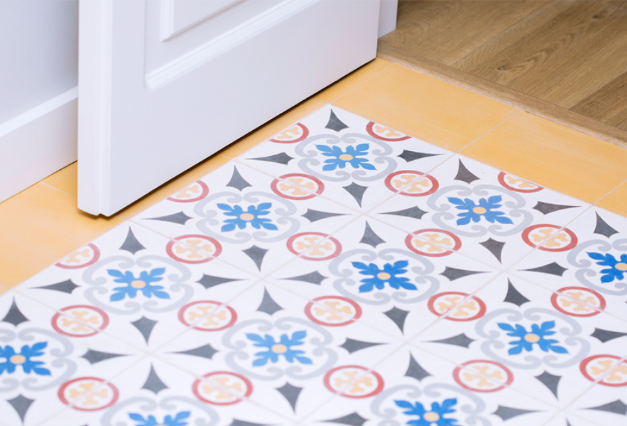 Detalle Baldosas baño