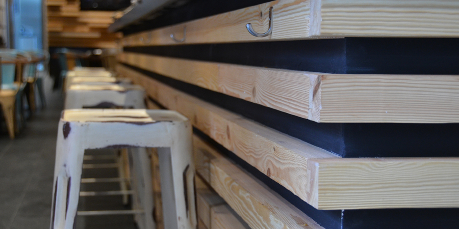 Detalle. Barra a medida