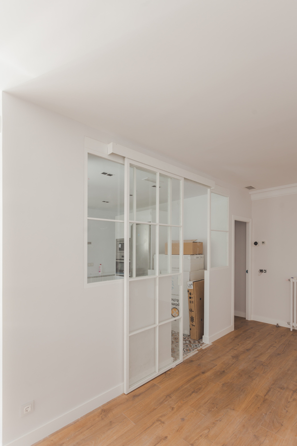 Detalle cerramiento forja cocina