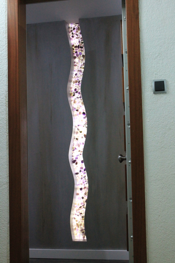 DETALLE DE AMATISTAS RETROILUMINADO !!!!