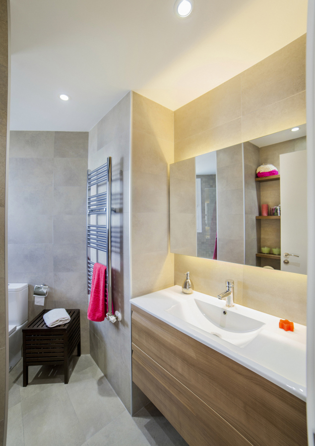 Detalle de baño rehabilitado