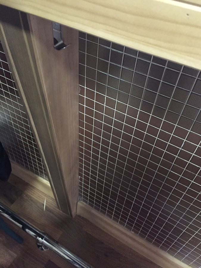 Detalle de barra de restaurante