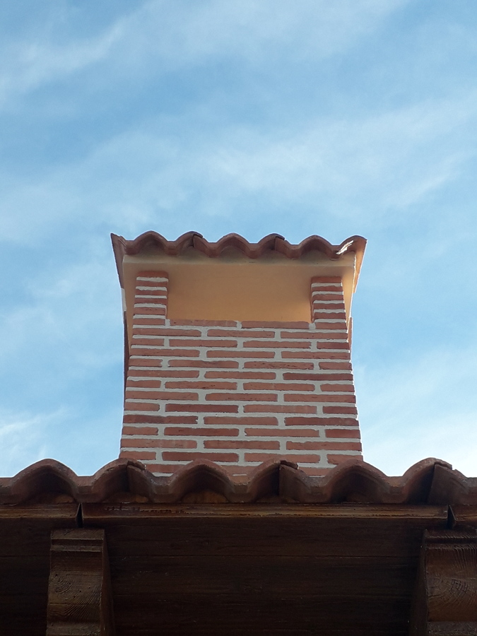 Detalle de chimenea