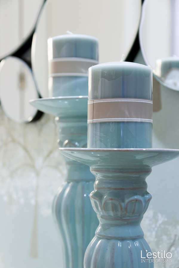 Detalle de decoración de la entrada