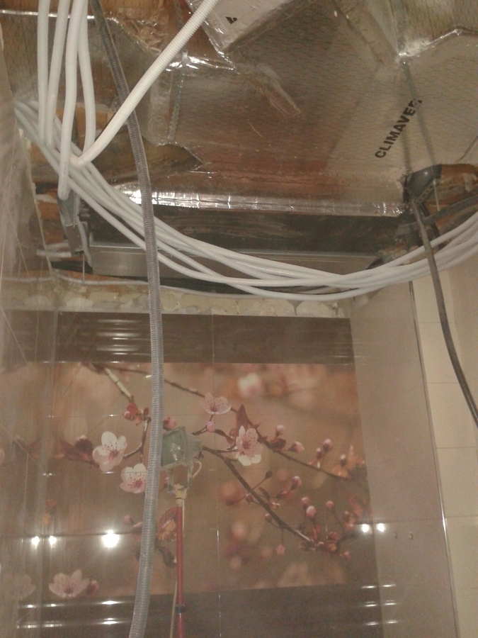 detalle de distribución del A/A por conductos