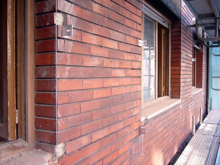 Detalle de fachada original.