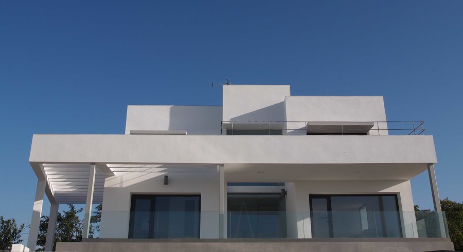 Detalle de fachada trasera