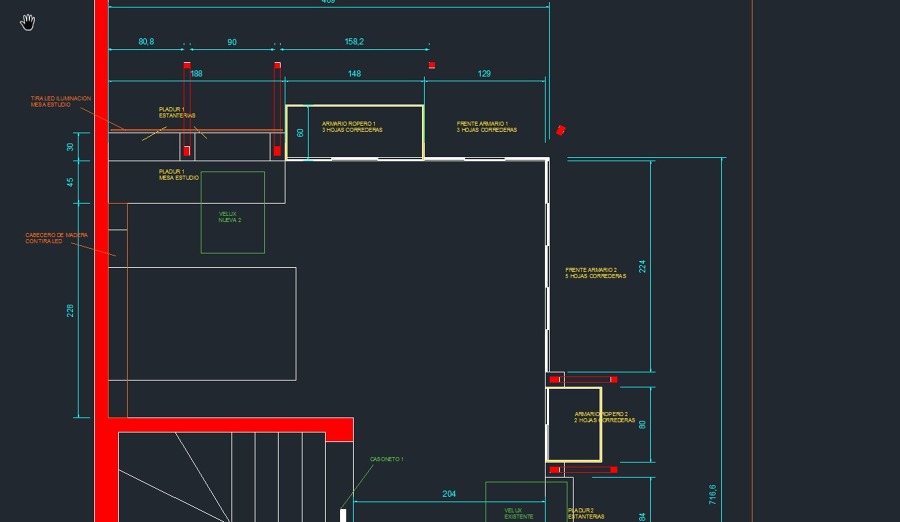 Detalle de habitación