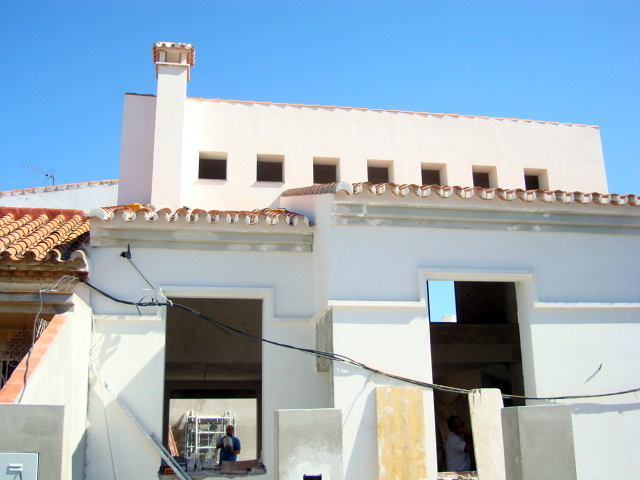 Detalle de huecos en cubierta