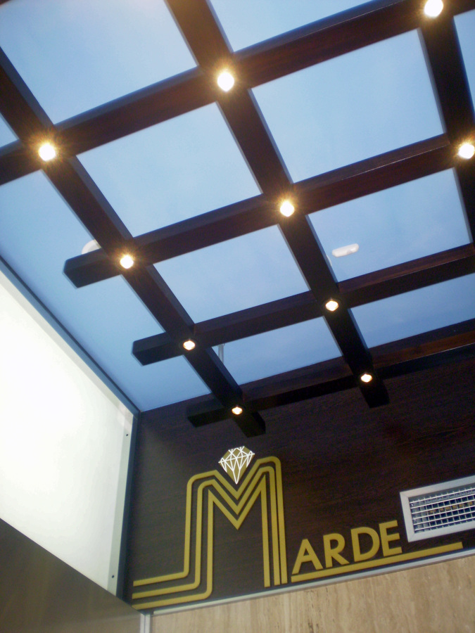 DETALLE DE ILUMINACION TECHO