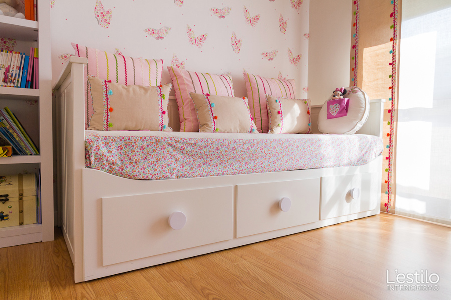 Detalle de la cama nido