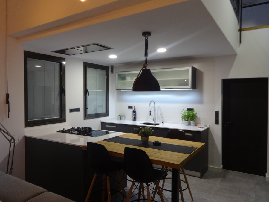 Detalle de la cocina.