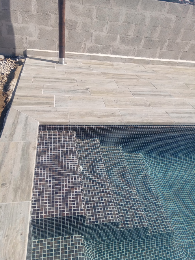 Detalle de la escalera.