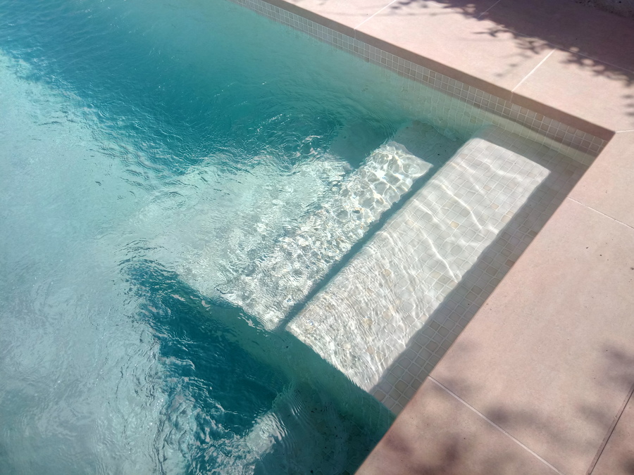 Detalle de la escalera.