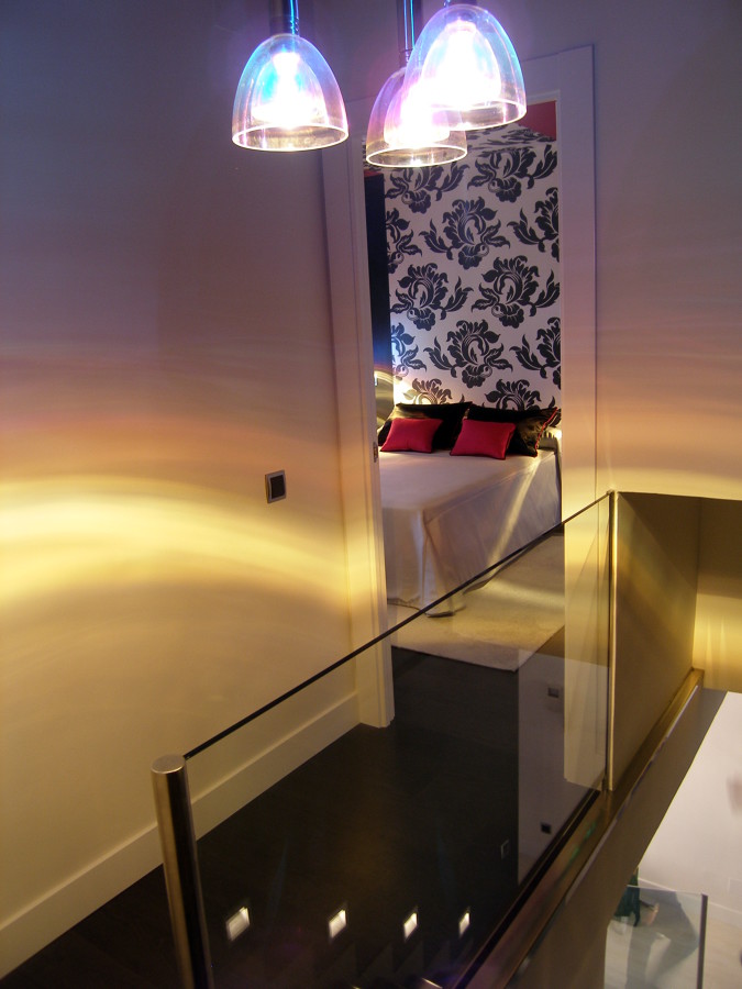 Detalle de la escalera