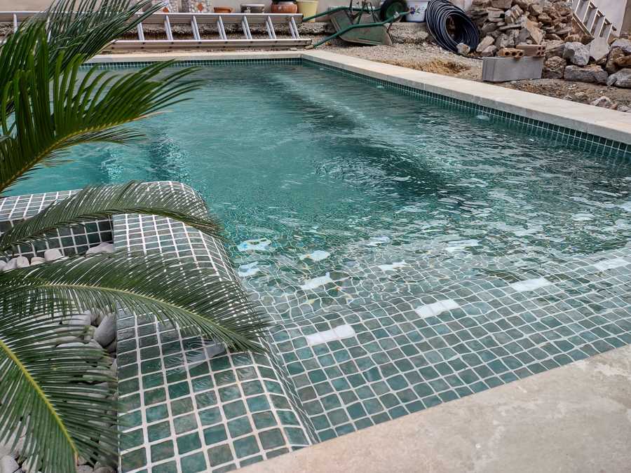 Detalle de la jardinera.