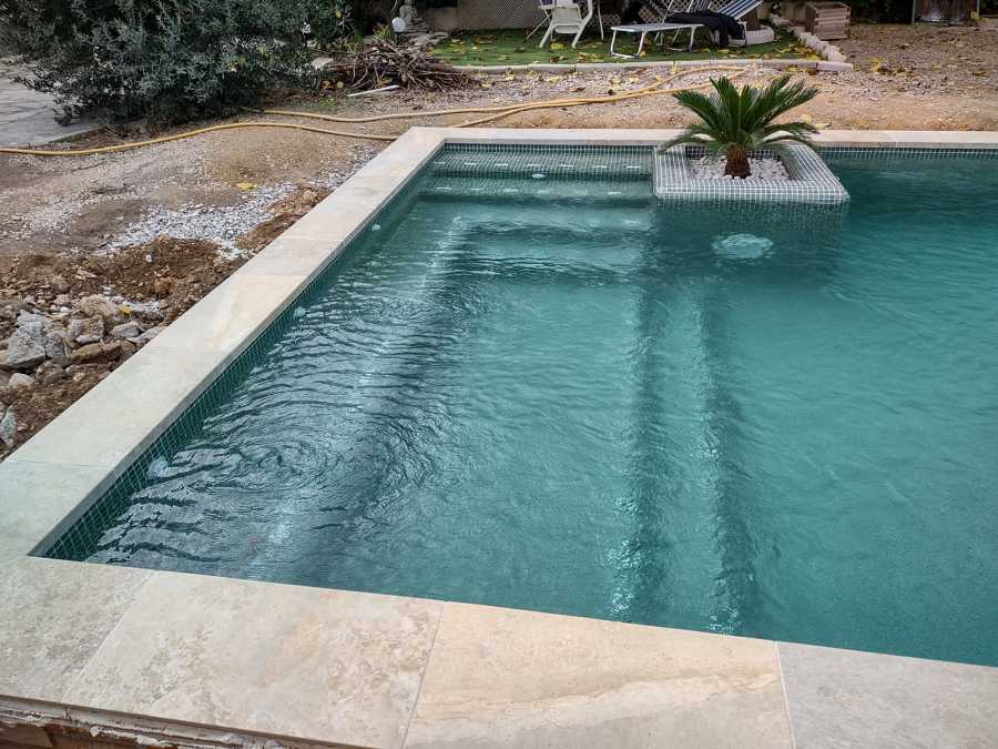 Detalle de la zona de entrada.