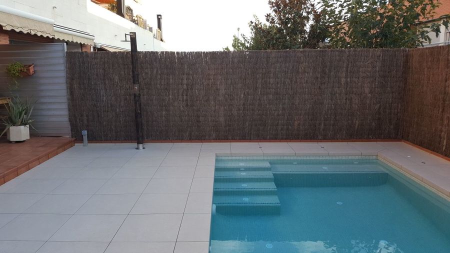 Detalle de las escaleras