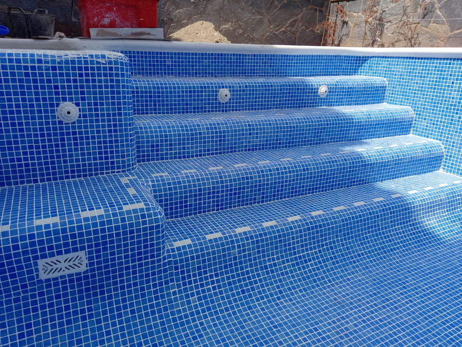 Detalle de las escaleras.