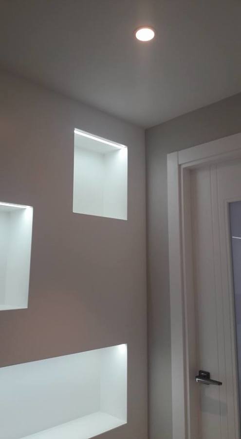 detalle de mueble de entrada