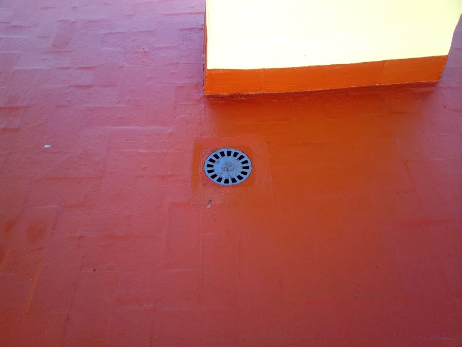 Detalle de pavimento de terraza DESPUÉS