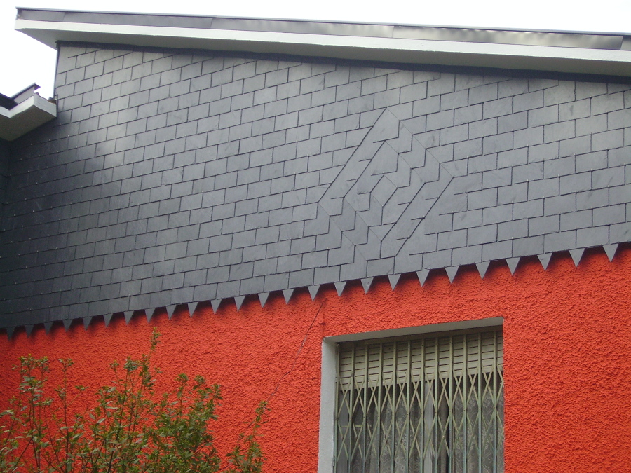 Detalle de rombo y picos