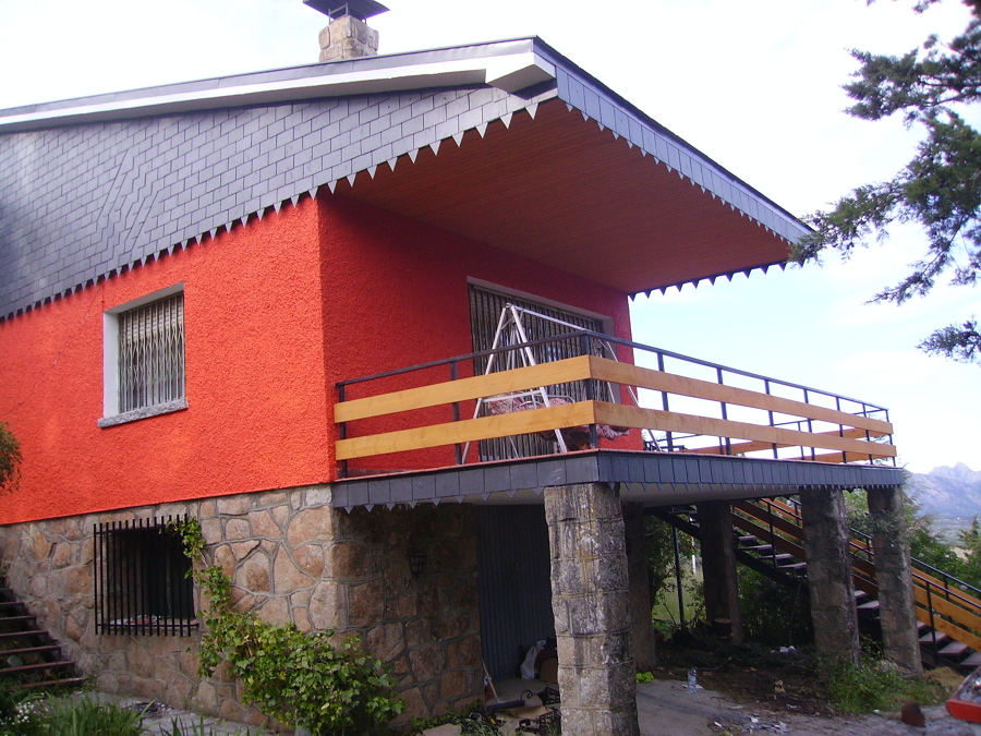 Detalle de rombo y picos