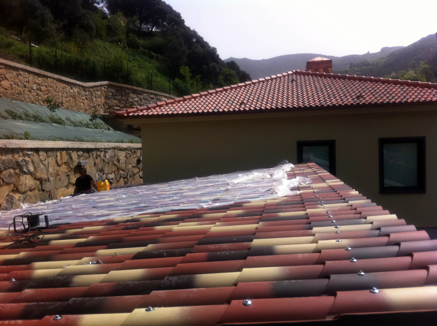 Detalle de tejado.