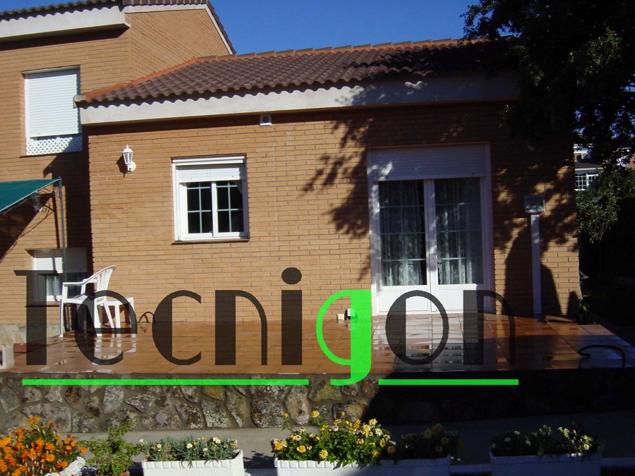 Detalle de terraza terminada