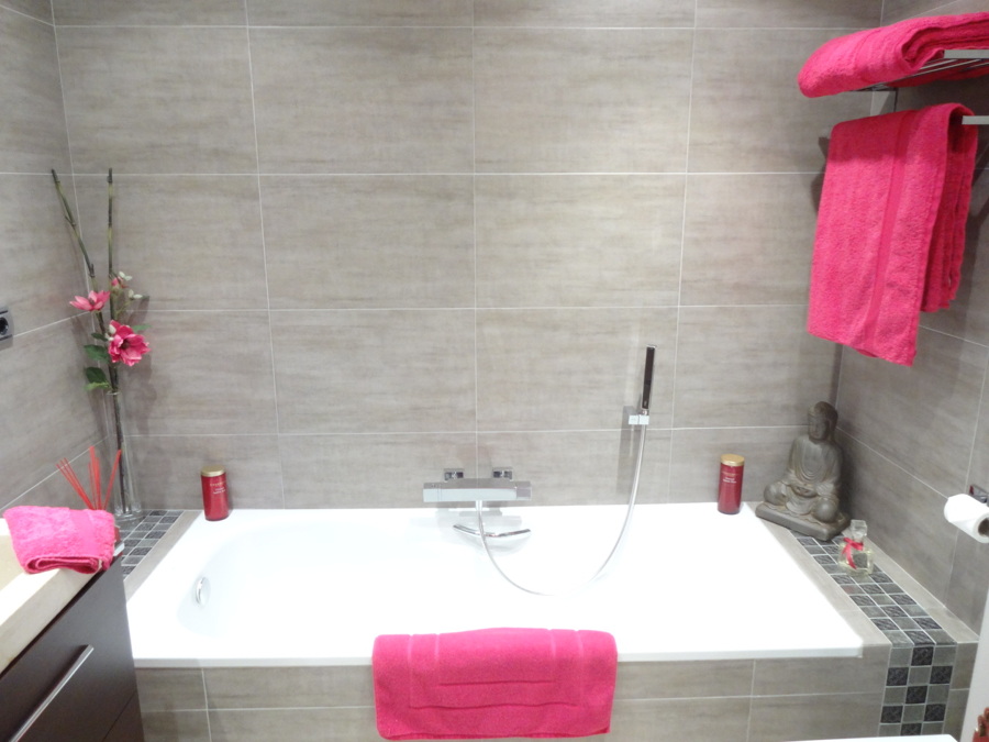 Detalle decoración de baño