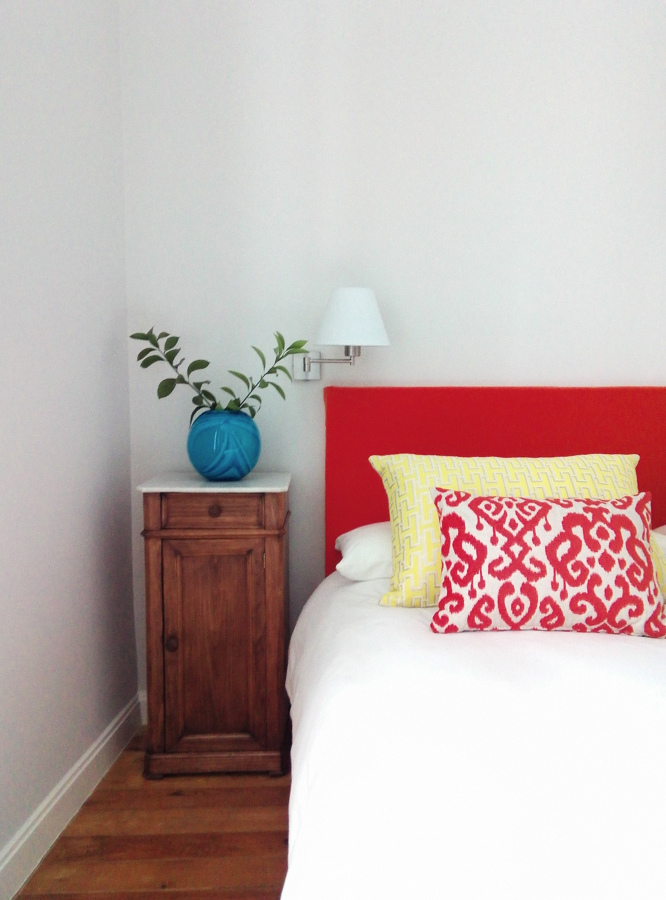 Detalle decoración dormitorio