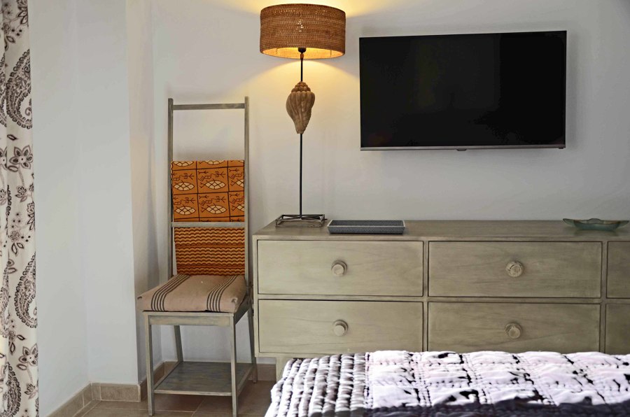 Detalle decoración en dormitorio