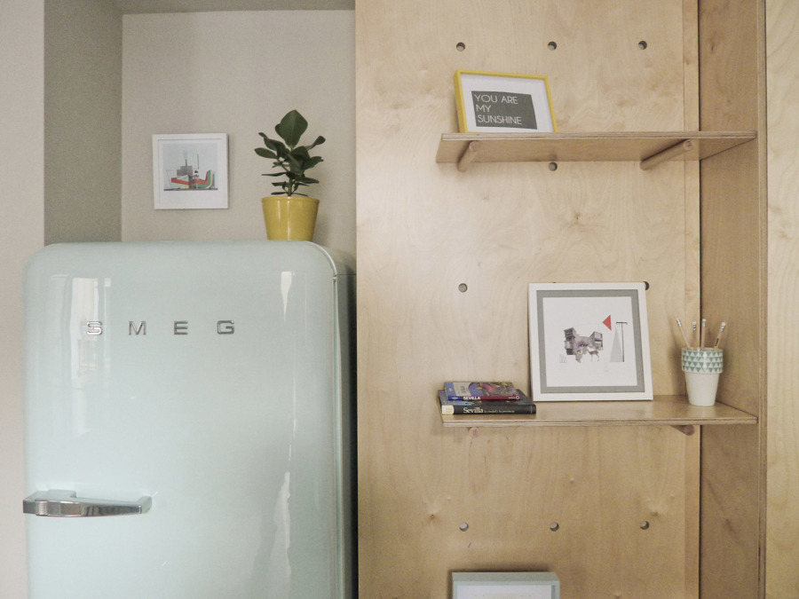 Detalle decoración nevera