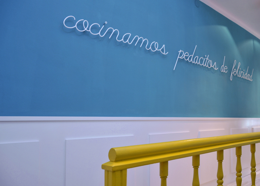 detalle decorativo letras