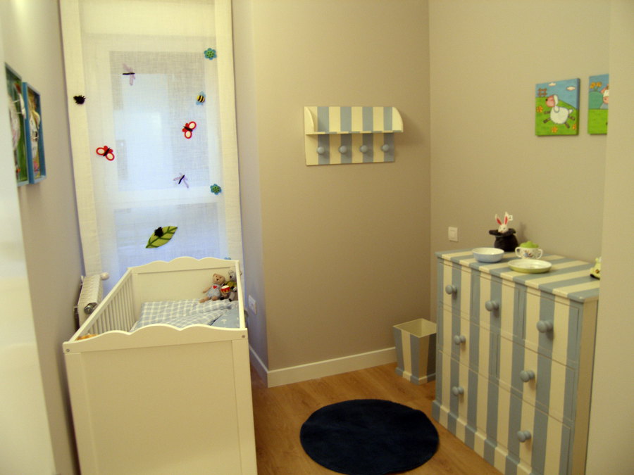 Detalle del dormitorio infantil